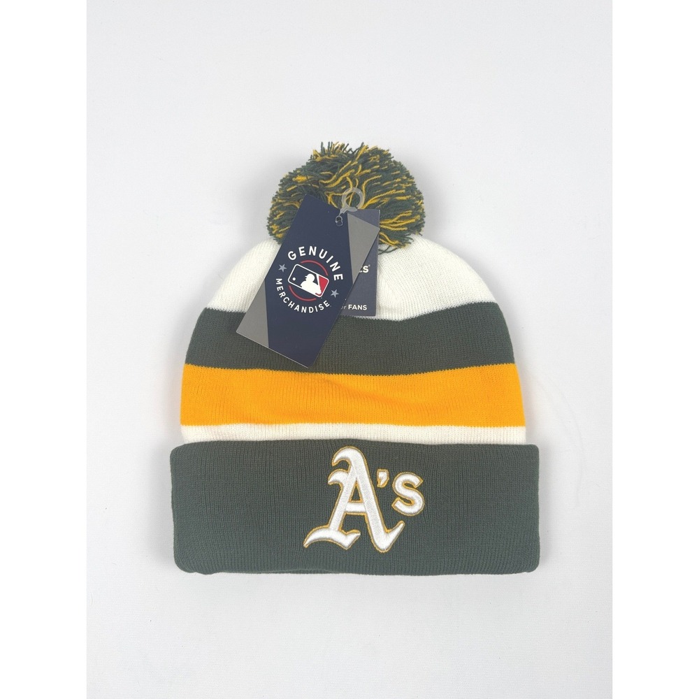 Fanatics Oakland Athletics Men's Knit Hat Green One Size